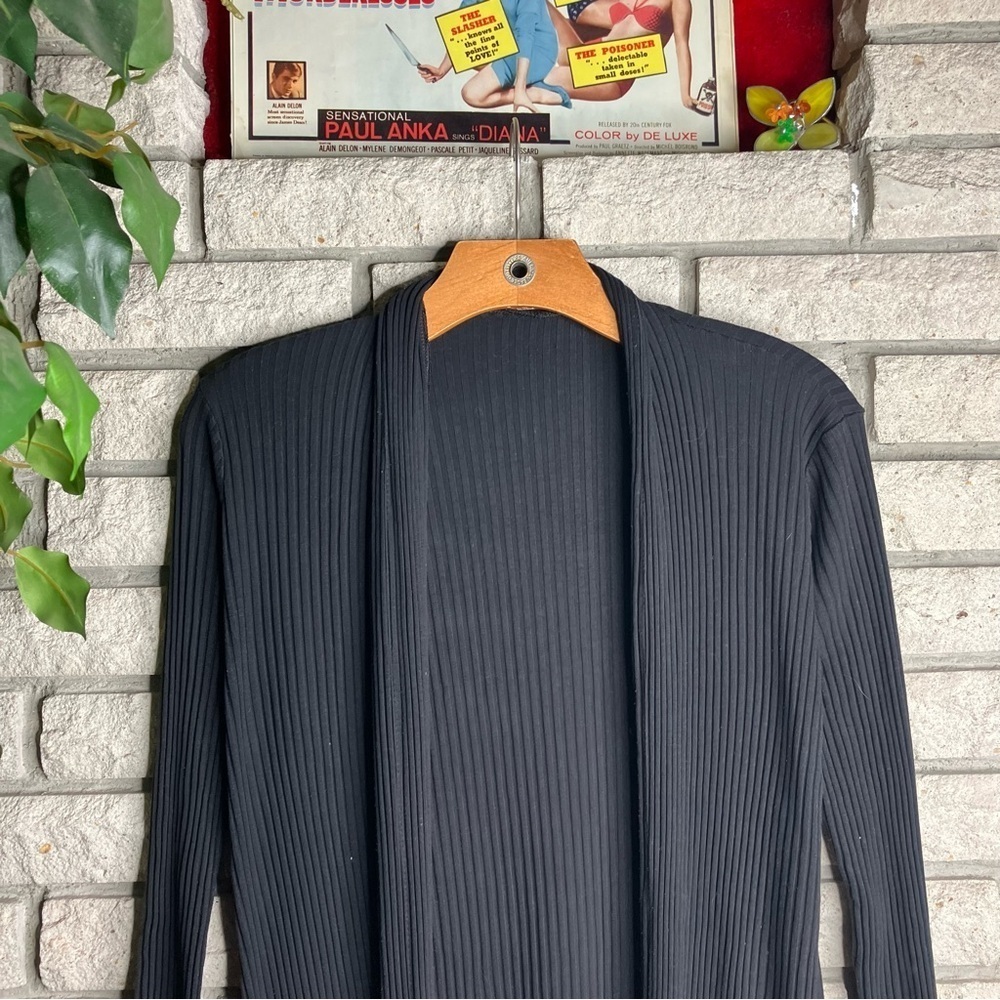 Maje Ribbed Cardigan Sweater - Picture 5 of 8